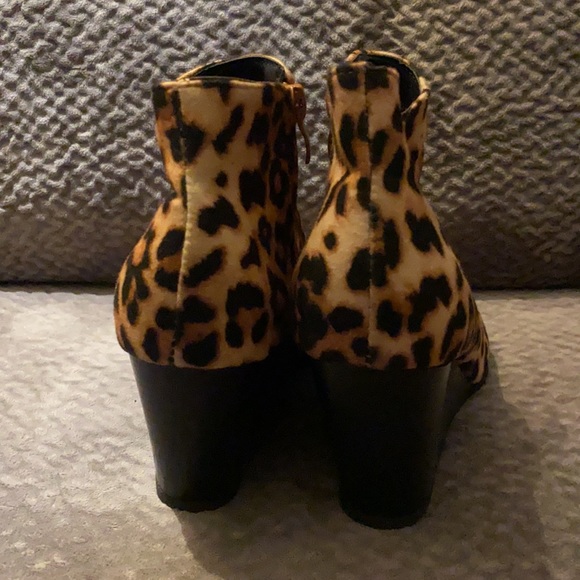 Leopard wedge boot - Picture 5 of 6